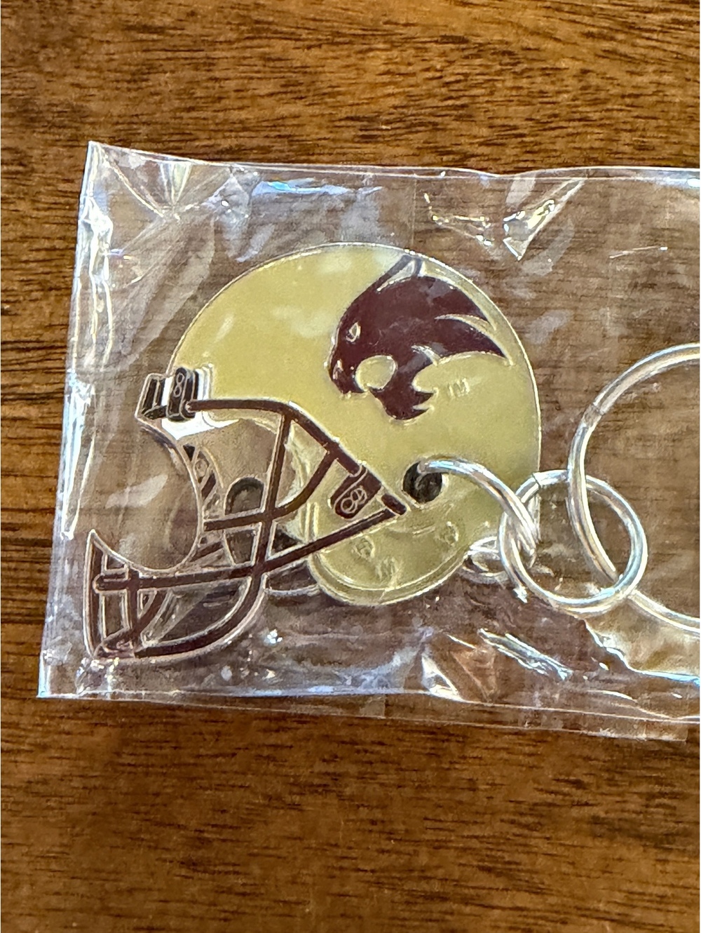 Texas State Bobcats Football Helmet Bottle Opener Keychain NCAA Fan Accessory